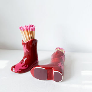 Allumettes Santiag Rouge