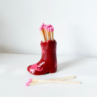 Allumettes Santiag Rouge 1