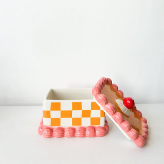 Boite gâteau rectangle