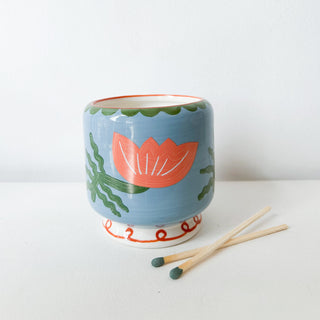 Bougie Fleur de cactus