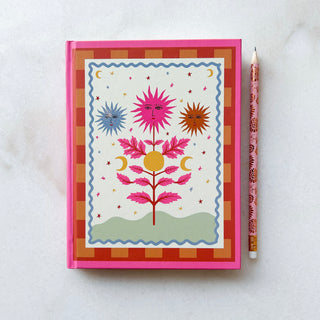 Carnet Soleil en fleur