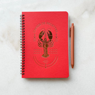 Carnet de recettes Homard