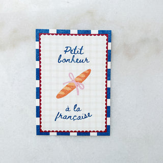 Carte Bonheur à la française