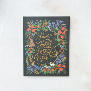 Carte Holly jolly