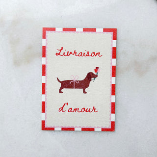 Carte Livraison d'amour