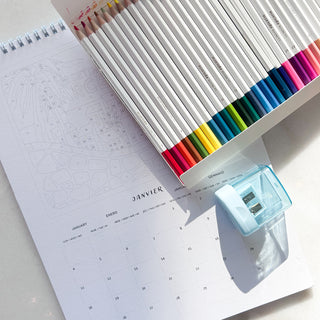 Coloriage numéroté - Calendrier 2027