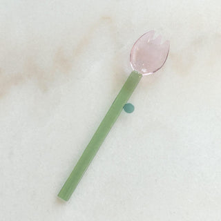 Cuillère Fleur Rose