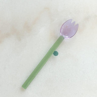 Cuillère Fleur Violet