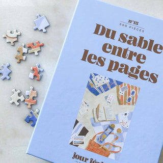 Du sable entre les pages
