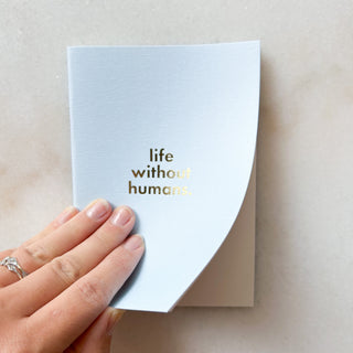 Duo de carnets - Life without humans 1