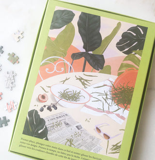 Puzzle - Les haricots verts