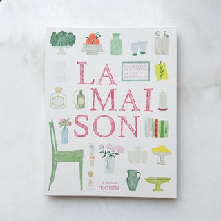 Livre de coloriage et de stickers - La maison