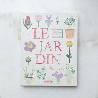Livre de coloriage et de stickers - Le jardin