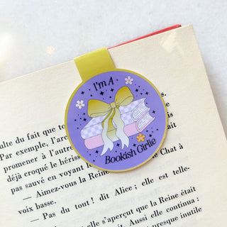 Marque page magnétique - Bookish girl