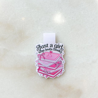 Marque page magnétique - Just a girl