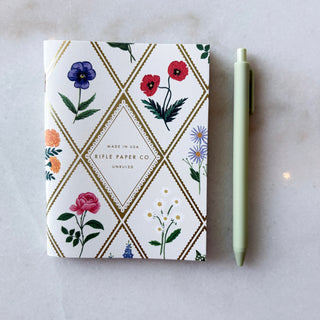 Mini carnet - En fleur