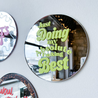 Miroir décoratif Doing my best