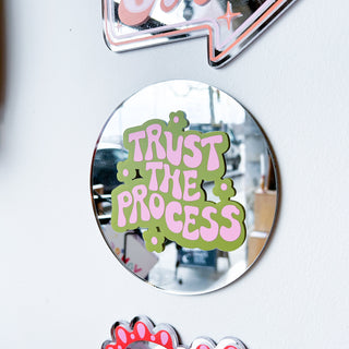 Miroir décoratif Trust the process