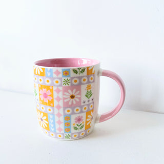 Mug Floral patchwork