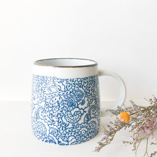 Mug en fleurs