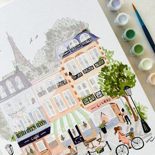 Peinture numérotée - Paris