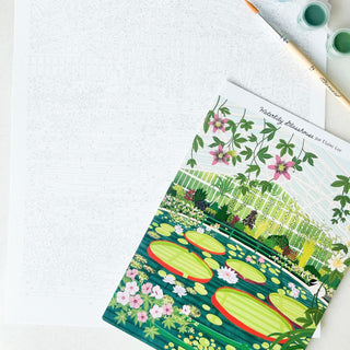 Peinture numérotée - Waterlily Glasshouse