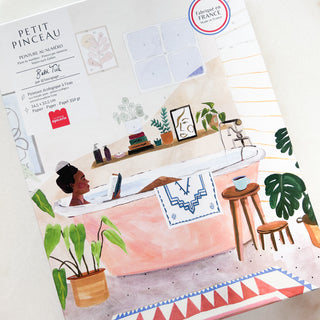 Peinture numérotée - Bath tub