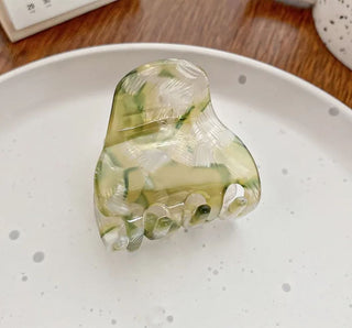Pince baby vert marbré