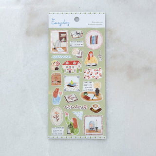 Planche de stickers Book lover Mind Wave