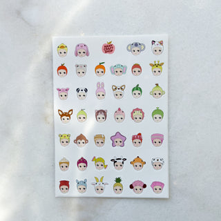 Planche de stickers - Babies