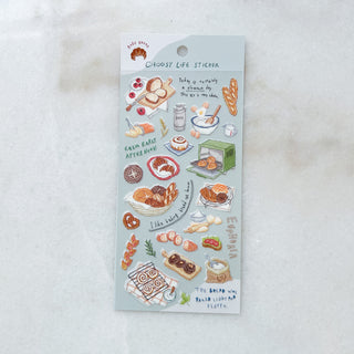 Planche de stickers - Boulangerie