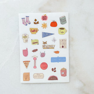 Planche de stickers - Gilmore Girls