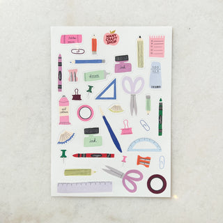 Planche de stickers - Papeterie
