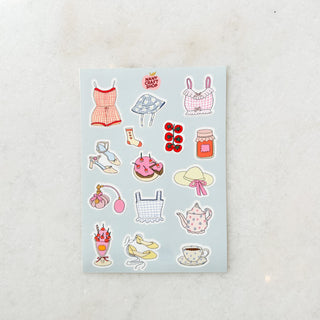 Planche de stickers -  Pique-nique