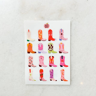 Planche de stickers - Santiags