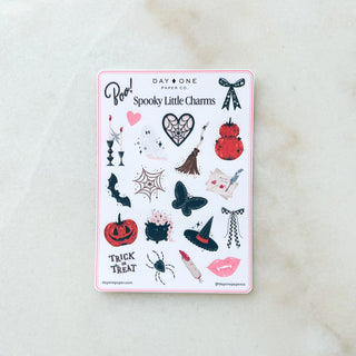 Planche de stickers - Spooky charms