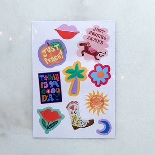 Planche de stickers - Good day