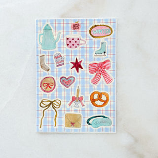 Planche de stickers - Winter