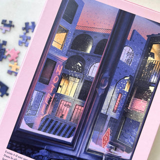 Puzzle - La neige qui tombe