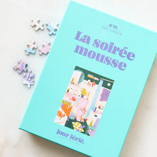 Puzzle - La soirée mousse 500 pieces