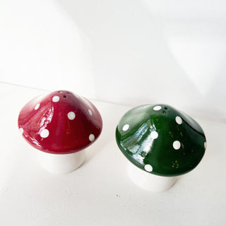 Salière et poivrière Champignon