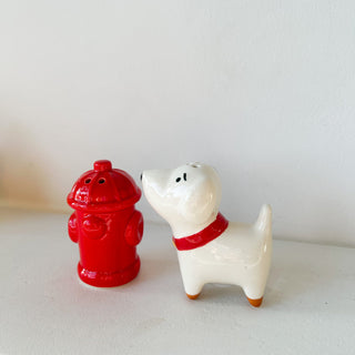 Salière et poivrière Dog