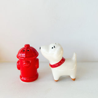 Salière et poivrière Dog