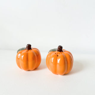 Salière et poivrière Citrouille Orange