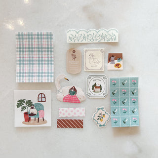 Set de stickers - Cygne