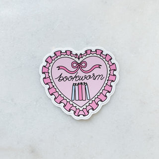 Sticker Bookworm