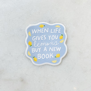 Sticker Buy a book