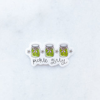 Sticker Pickle girl