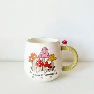 Tasse illustration champignons
