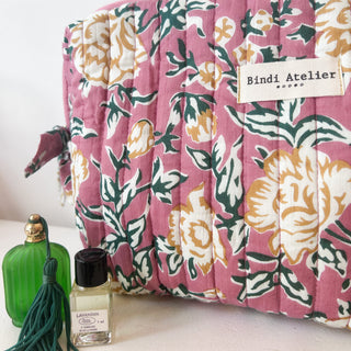 Trousse de toilette Bouquet du matin - Grand modèle